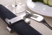 Knife rest/ Napkin holder